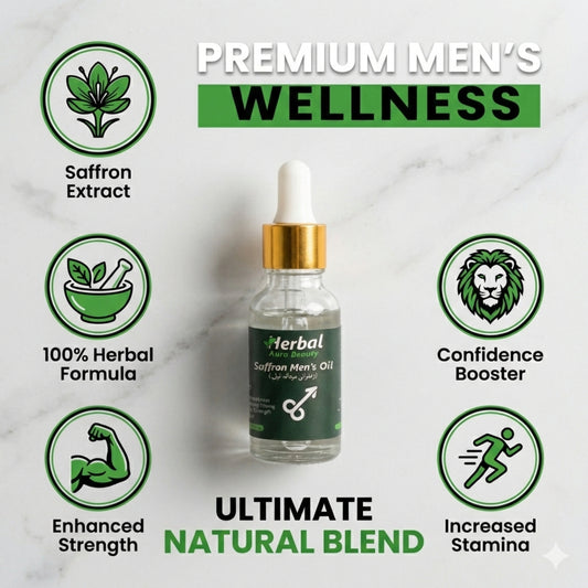 Herbal Aura Saffron Men’s Oil