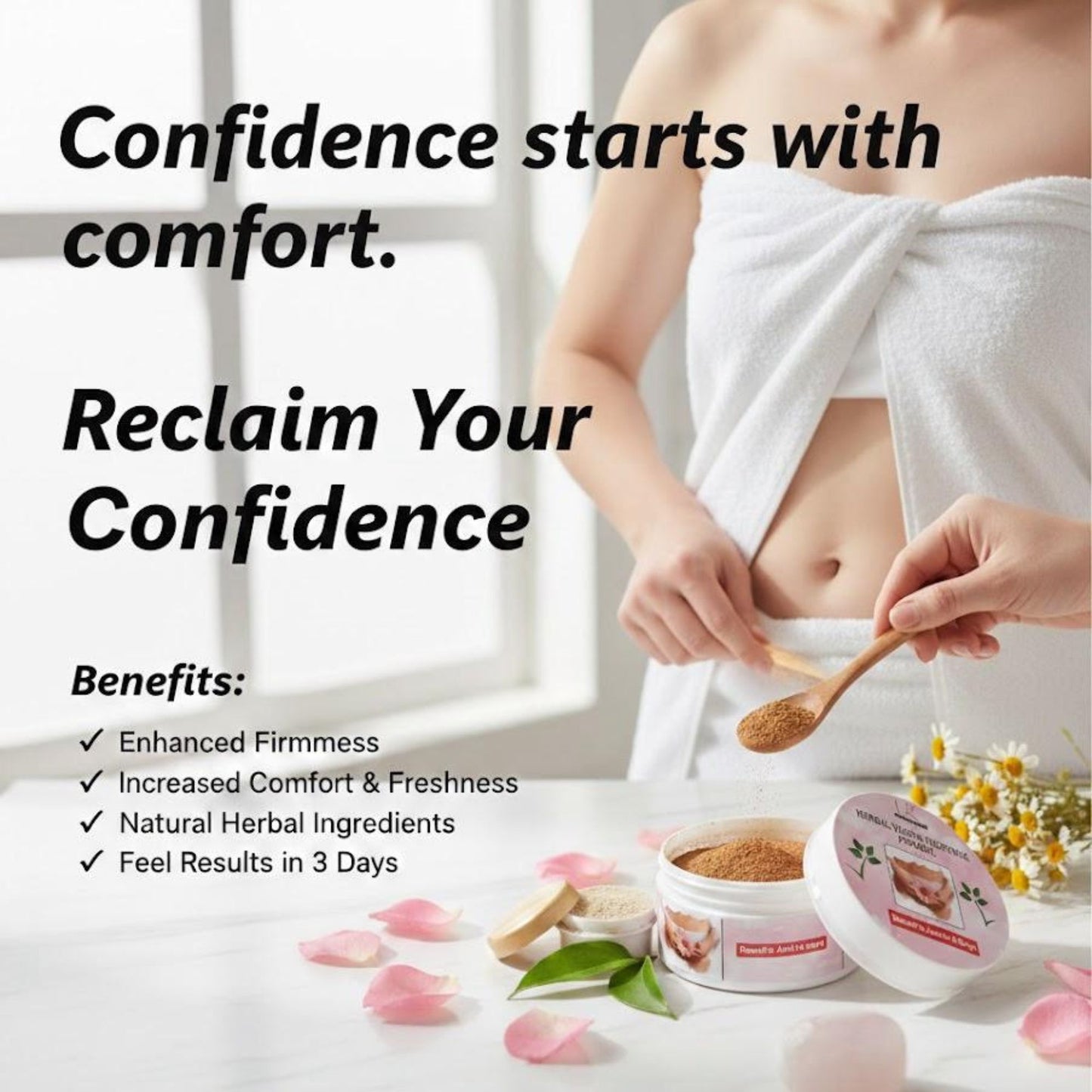 Herbal Aura Intimate Tightening Powder